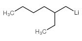 2-(乙基己基)锂溶液结构式