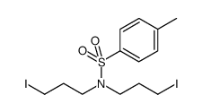 N-tosyl-bis(3-iodopropyl)amine Structure