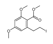 methyl 2-(2-iodoethyl)-4,6-dimethoxybenzoate结构式