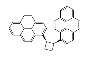 cis-1,2-Di(1-pyrenyl)cyclobutane Structure