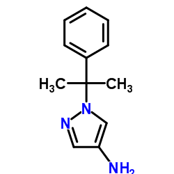 1-(2-Phenyl-2-propanyl)-1H-pyrazol-4-amine Structure