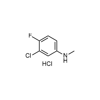 Benzenamine, 3-chloro-4-fluoro-N-methyl-, hydrochloride (1:1) picture