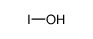 Hypoiodous(I) acid Structure