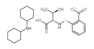 O-NPS-L-THREONINE DICYCLOHEXYLAMINO SALT Structure