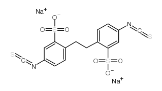 4,4'-Diisothiocyanatodihydrostilbene-2,2'-disulfonicaciddisodiumsalt structure