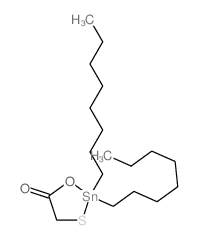 2,2-dioctyl-1,3,2-oxathiastannolan-5-one Structure