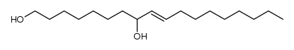 9(E)-octadecene-1,8-diol Structure