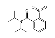 2-nitro-N,N-diisopropylbenzamide Structure