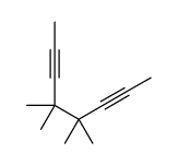 4,4,5,5-tetramethylocta-2,6-diyne Structure