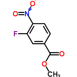 Methyl 3-fluoro-4-nitrobenzoate Structure