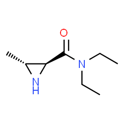 2-Aziridinecarboxamide,N,N-diethyl-3-methyl-,trans-(9CI) picture