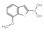 7-METHOXYBENZO[B]THIOPHENE-2-BORONIC ACID Structure