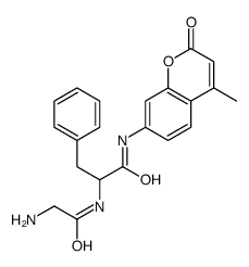 H-Gly-Phe-AMC Structure