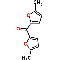 Bis-(5-methyl-furan-2-yl)-methanone structure