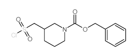 benzyl 3-((chlorosulfonyl)methyl)piperidine-1-carboxylate图片