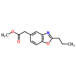 METHYL 2-(2-PROPYL-1,3-BENZOXAZOL-5-YL)ACETATE结构式