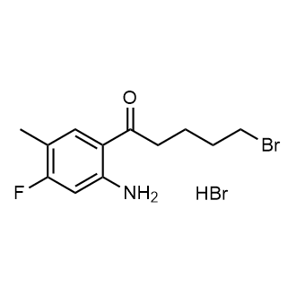 1-(2-Amino-4-fluoro-5-methylphenyl)-5-bromopentan-1-onehydrobromide picture