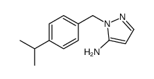 1-(4-异丙基苄基)-1H-吡唑-5-胺图片