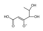 (Z,4R,5S)-1,4,5-trihydroxy-1-oxohex-2-en-3-olate Structure