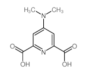 4-dimethylaminopyridine-2,6-dicarboxylic acid结构式