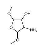 3-Furanol,4-aminotetrahydro-2,5-dimethoxy-结构式