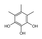 4,5,6-Trimethyl-1,2,3-benzenetriol结构式