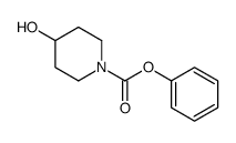 phenyl 4-hydroxypiperidine-1-carboxylate Structure