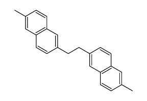 2-methyl-6-[2-(6-methylnaphthalen-2-yl)ethyl]naphthalene结构式