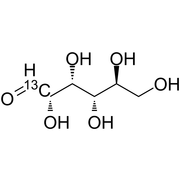 L-Glucose-13C structure