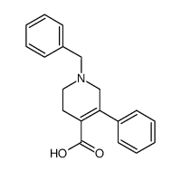 1-benzyl-5-phenyl-1,2,3,6-tetrahydro-pyridine-4-carboxylic acid Structure