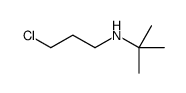 N-(3-Chloropropyl)tert-butylamine Structure