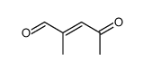 2-Pentenal, 2-methyl-4-oxo- (9CI)结构式