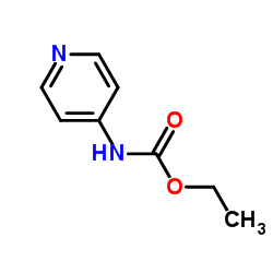 Ethyl 4-pyridinylcarbamate Structure