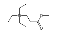 methyl 3-triethylsilylpropanoate Structure