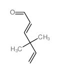 4,4-dimethylhexa-2,5-dienal结构式