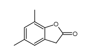 2(3H)-Benzofuranone,5,7-dimethyl-结构式