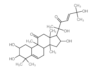 葫芦素F结构式