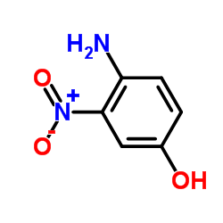 4-Amino-3-nitrophenol Structure