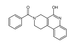 3-benzoyl-1,2,4,6-tetrahydrobenzo[c][2,7]naphthyridin-5-one结构式