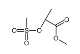 methyl (2S)-2-methylsulfonyloxypropanoate结构式