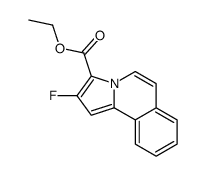 ethyl 2-fluoropyrrolo[2,1-a]isoquinoline-3-carboxylate Structure