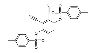 [2,3-dicyano-4-(4-methylphenyl)sulfonyloxyphenyl] 4-methylbenzenesulfonate Structure