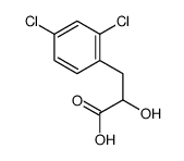 3-(2,4-dichlorophenyl)lactic acid structure