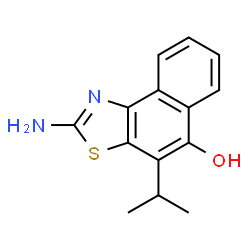 Naphtho[1,2-d]thiazol-5-ol,2-amino-4-(1-methylethyl)- picture