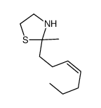 trans-2-(3-Heptenyl)-2-methylthiazolidine picture