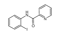 N-(2-iodophenyl)picolinamide Structure