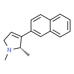 1H-Pyrrole,2,5-dihydro-1,2-dimethyl-3-(2-naphthalenyl)-,(2S)-(9CI) picture