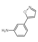 3-(ISOXAZOL-5-YL)ANILINE Structure