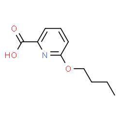 2-Pyridinecarboxylicacid,6-butoxy-(9CI) Structure