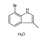 7-BROMO-3-METHYL-1H-INDOLE Structure